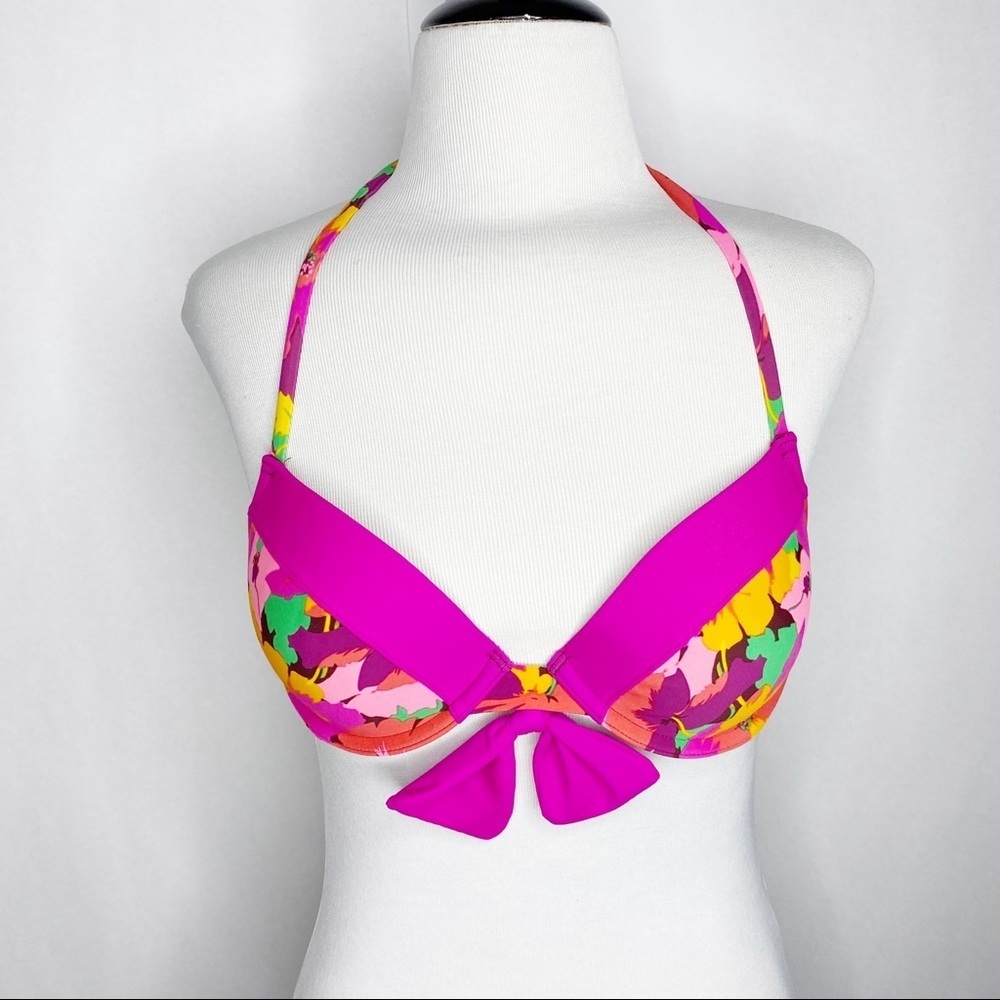 Aerie Floral Bikini Top